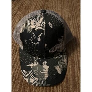 River‎ Runs Trucker Hat Camo Print Adjustable Snapback